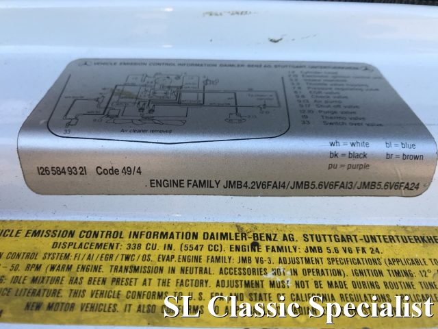 MERCEDES-BENZ SL 560 usata 63