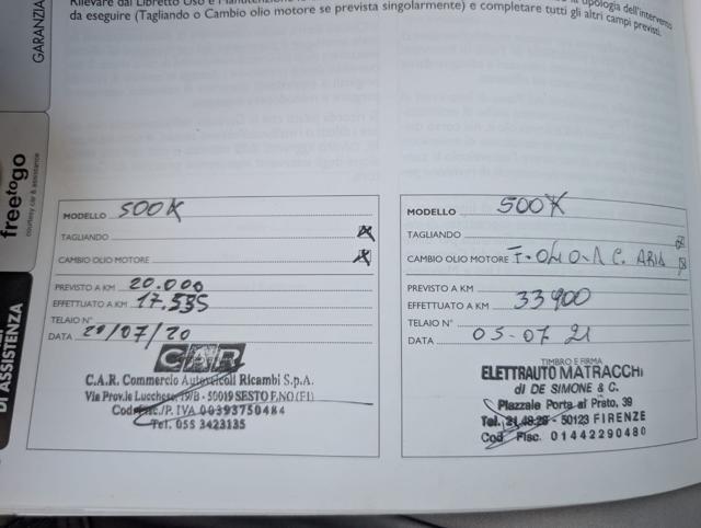 FIAT 500X usata, con Servosterzo