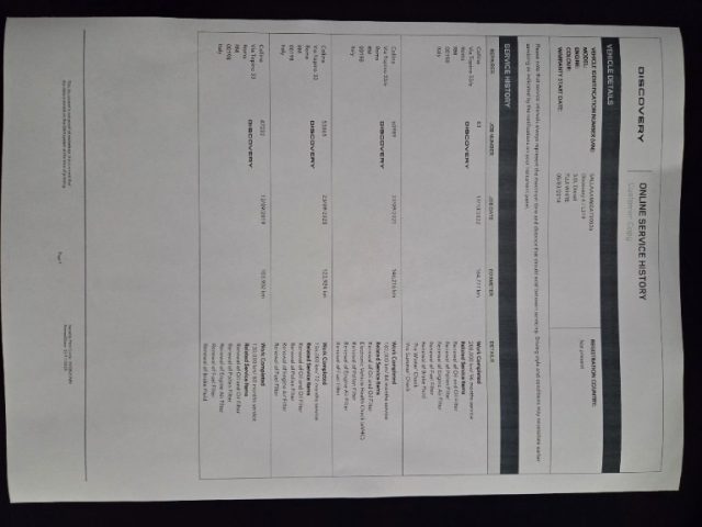 LAND ROVER Discovery usata, con Trazione integrale