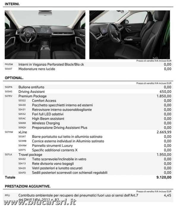 BMW X1 usata, con Filtro antiparticolato