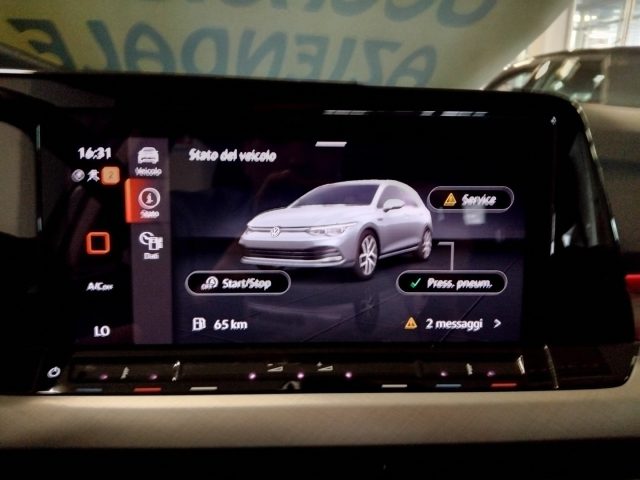 VOLKSWAGEN Golf usata, con Frenata d