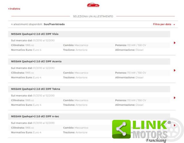 NISSAN Qashqai+2 usata 32