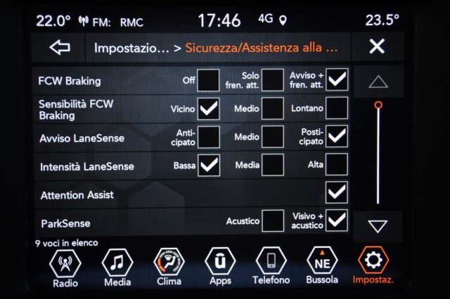 JEEP Renegade usata, con Sensori di parcheggio posteriori