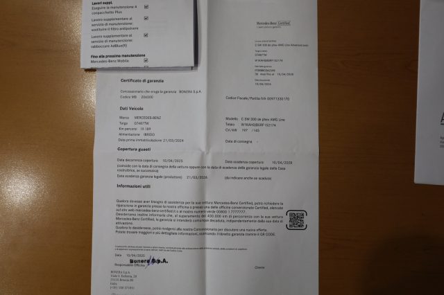 MERCEDES-BENZ C 300 usata 192