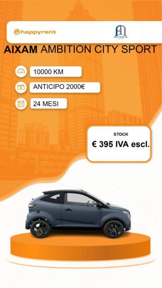 AIXAM City Sport Ambition