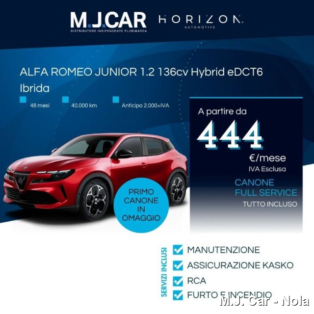 ALFA ROMEO Junior usata, con ABS