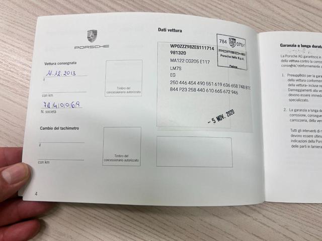 PORSCHE Boxster usata, con Pneumatici estivi