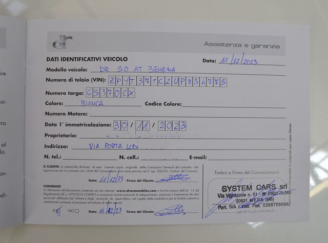 DR MOTOR DR 5.0 usata, con Fari Xenon
