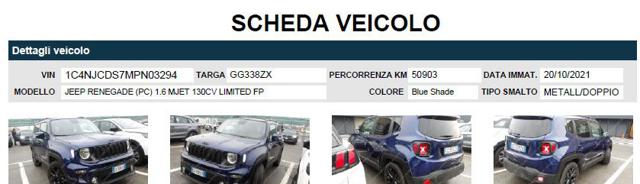JEEP Renegade usata, con Bracciolo