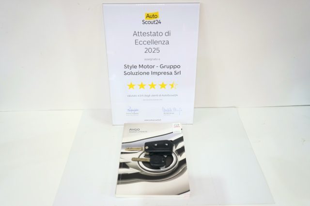 TOYOTA Aygo usata, con Volante in pelle
