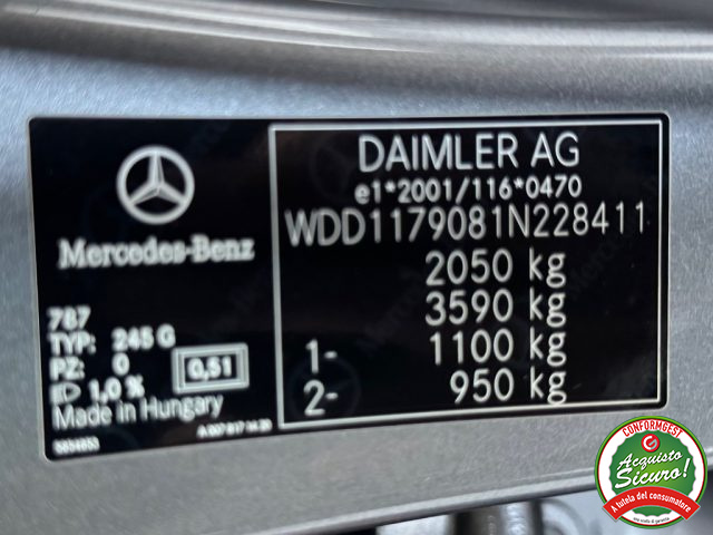 MERCEDES-BENZ CLA 200 usata, con USB