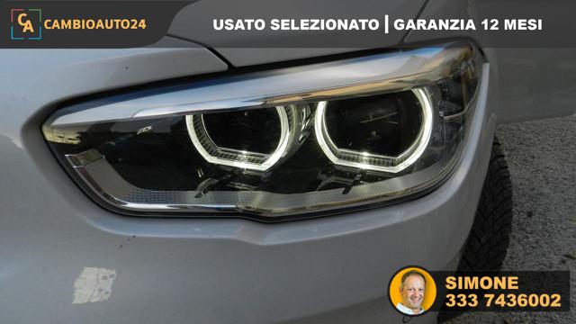 BMW 116 usata, con Luci diurne LED