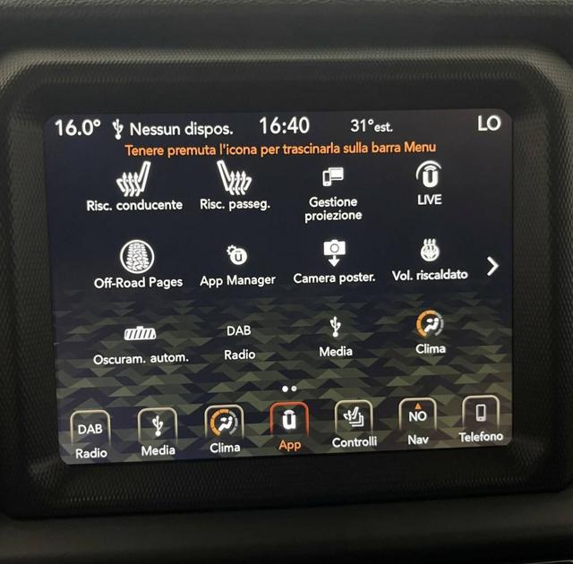 JEEP Wrangler usata, con Servosterzo