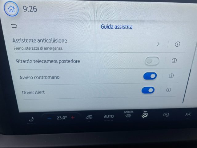FORD E-Transit usata, con Riconoscimento dei segnali stradali