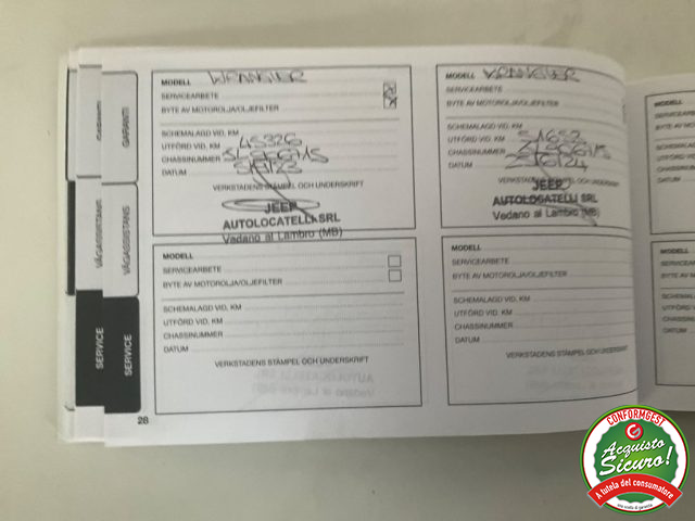 JEEP Wrangler usata, con Chiusura centralizzata