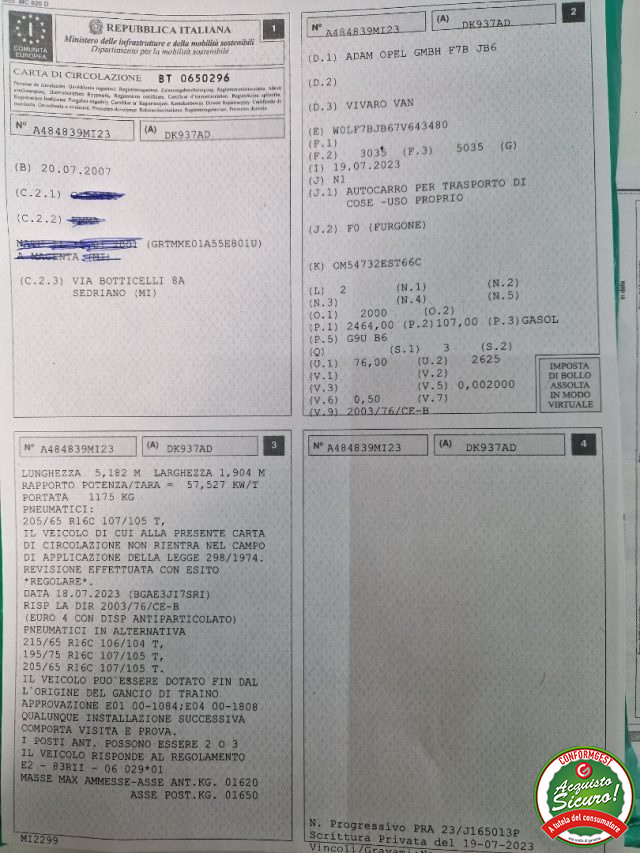 OPEL Movano usata 16