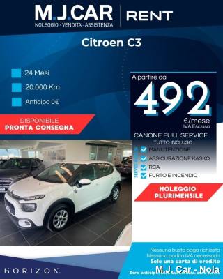 CITROEN C3 BlueHDi 100 S&S--PLURIMENSILE