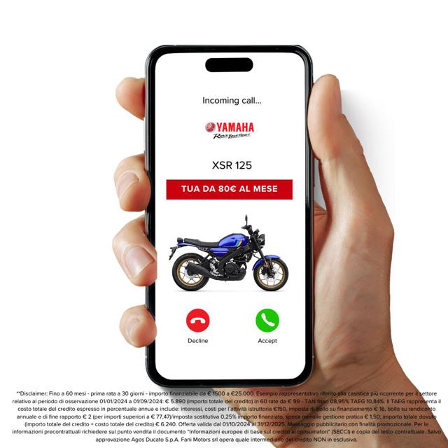 YAMAHA SR 125 usata 2