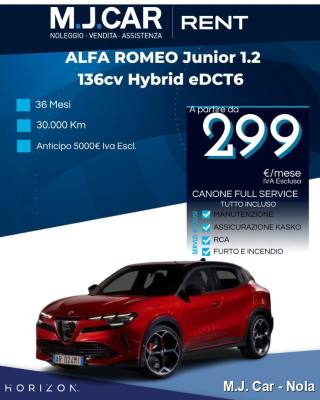 ALFA ROMEO Junior 1.2 136 CV Hybrid eDCT6