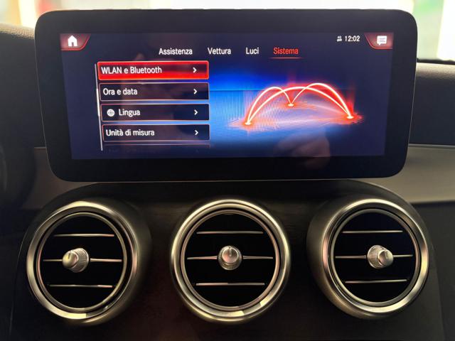 MERCEDES-BENZ GLC 200 usata, con Leve al volante