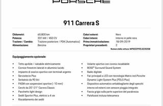 PORSCHE 911 usata, con Park Distance Control