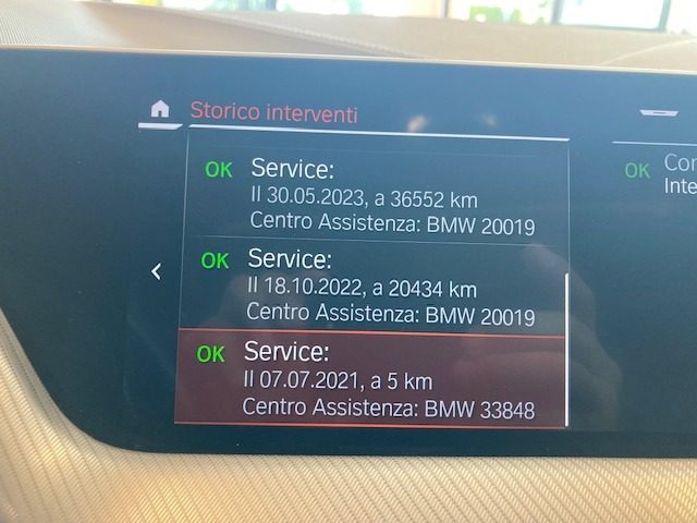 BMW 118 usata, con Park Distance Control