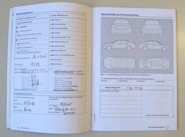 VOLKSWAGEN Maggiolino usata, con Cronologia tagliandi