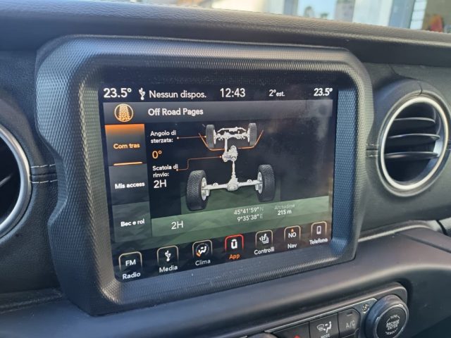 JEEP Wrangler usata, con Fendinebbia