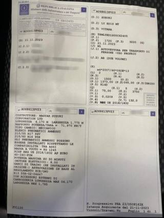 SUZUKI Vitara usata, con Airbag
