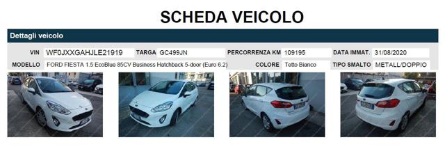 FORD Fiesta usata, con Controllo vocale