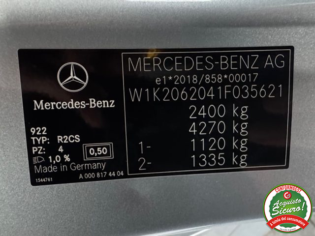MERCEDES-BENZ C 220 usata, con Sedili sportivi