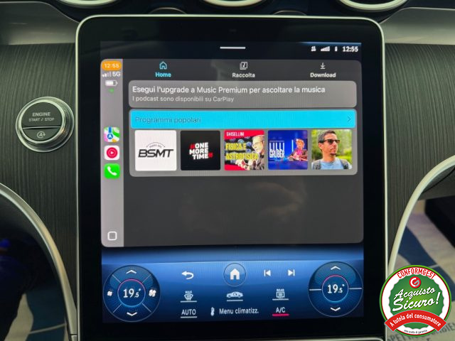 MERCEDES-BENZ C 220 usata, con Lettore CD