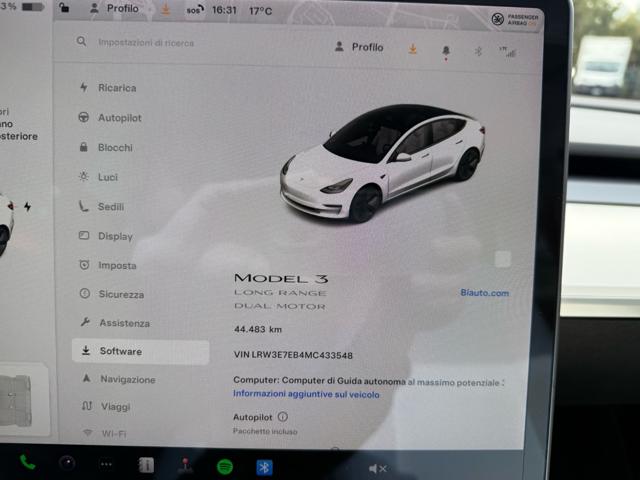 TESLA Model 3 usata, con Chiusura centralizzata