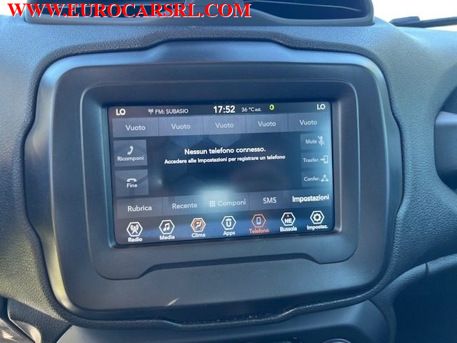 JEEP Renegade usata, con Android Auto