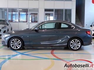 BMW 216 usata, con Luci diurne LED