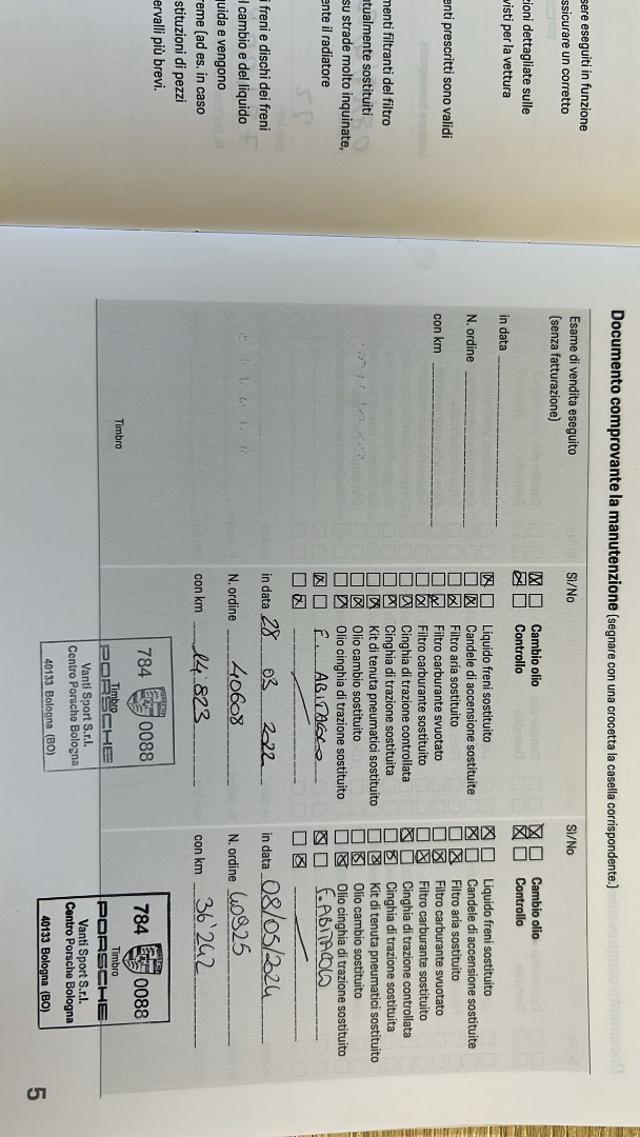 PORSCHE 992 usata, con Cerchi in lega