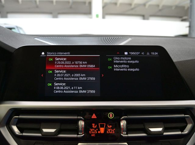 BMW M3 usata, con Regolazione elettrica sedili