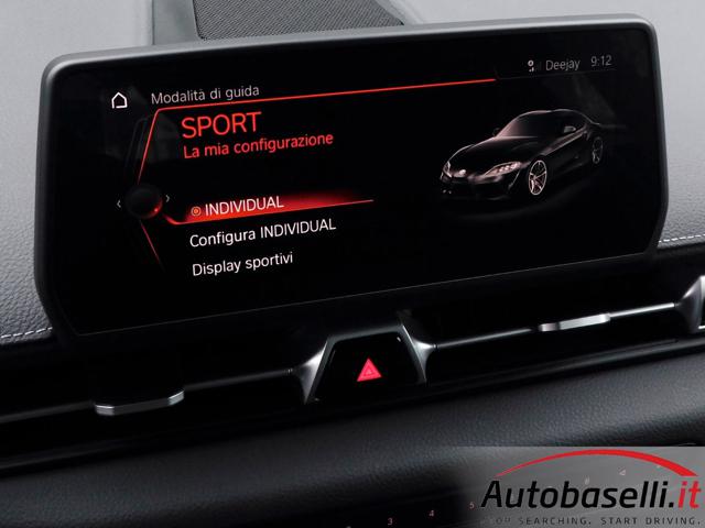 TOYOTA GR Supra usata, con Schermo multifunzione interamente digitale