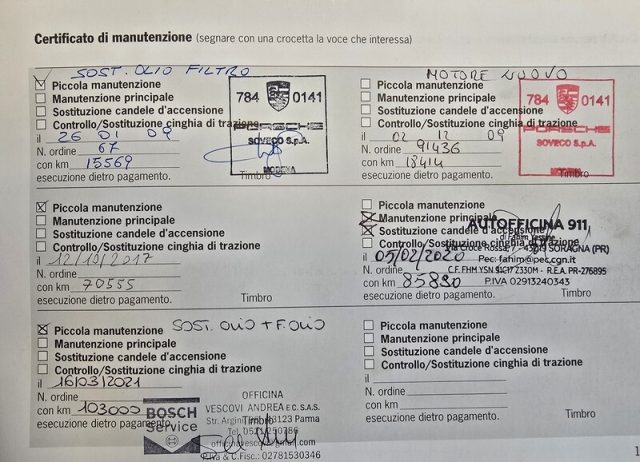PORSCHE Cayman usata, con Regolazione elettrica sedili