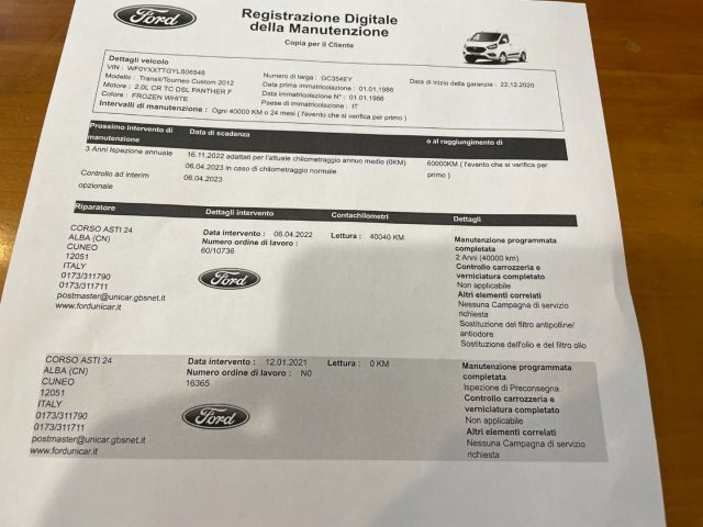 FORD Transit Custom usata 14
