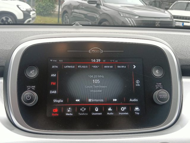 FIAT 500X usata, con Sedile posteriore sdoppiato