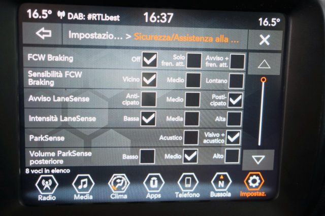 JEEP Renegade usata, con ESP