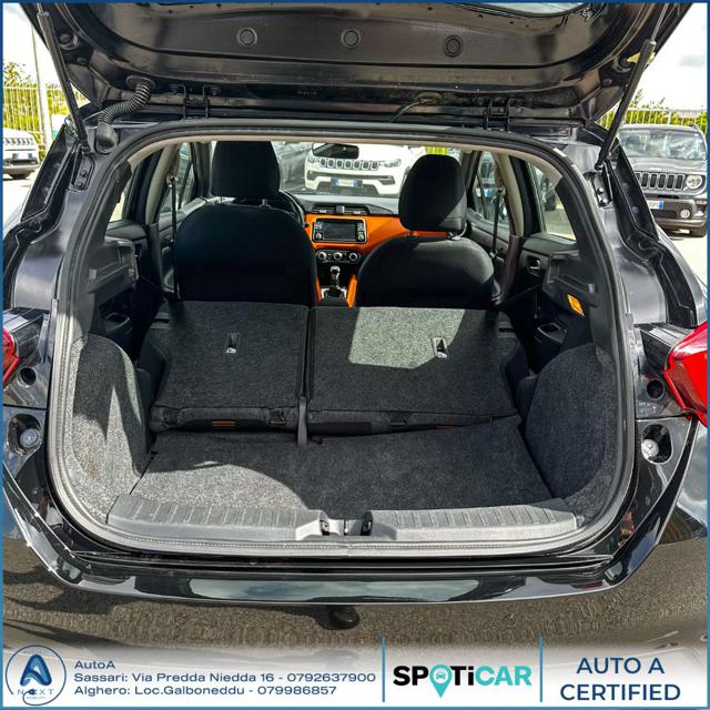 NISSAN Micra usata, con Sedile posteriore sdoppiato
