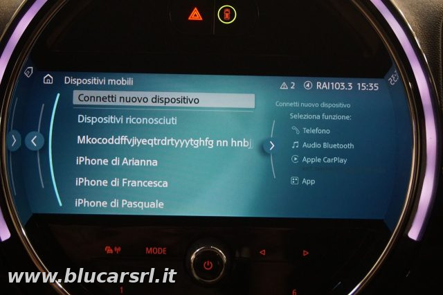 MINI Countryman usata, con Sensore di pioggia