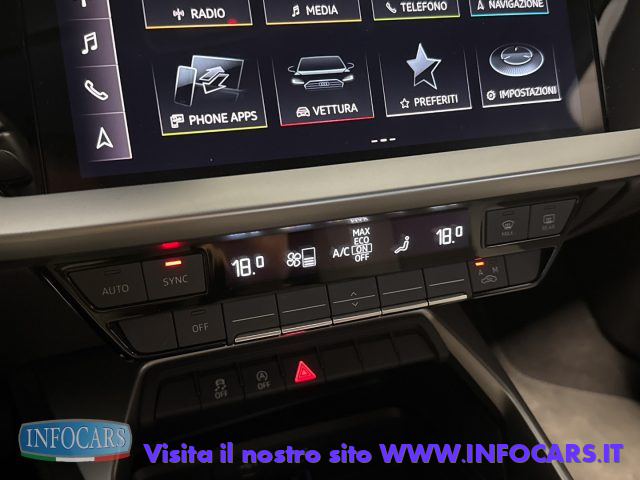 AUDI A3 usata, con Touch screen