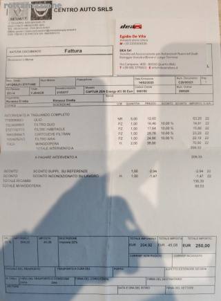 RENAULT Captur usata, con Specchietti laterali elettrici