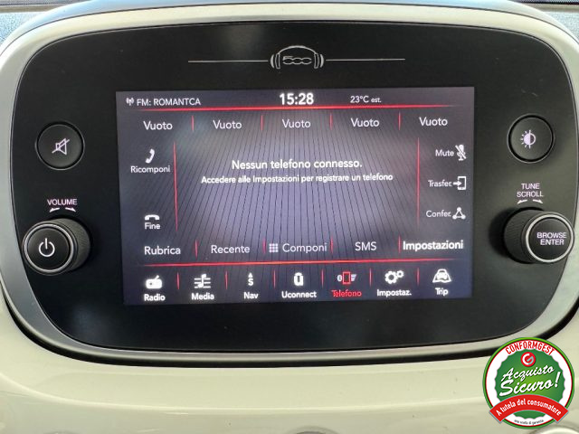 FIAT 500X usata, con Fari Xenon