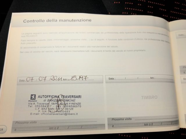 PEUGEOT 107 usata, con Servosterzo