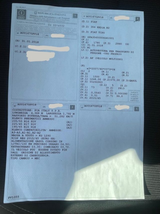 FIAT Tipo usata, con Cerchi in lega