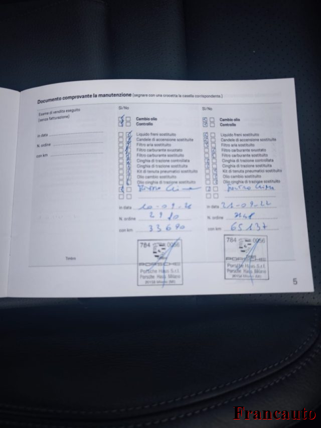 PORSCHE 992 usata, con Fendinebbia